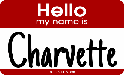 Hello my name is Charvette png download
