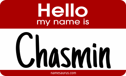 Hello my name is Chasmin png download