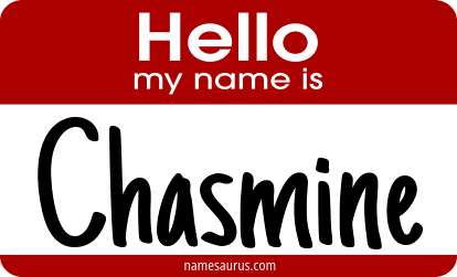 Hello my name is Chasmine png download
