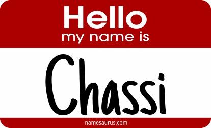 Hello my name is Chassi png download