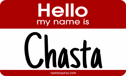 Hello my name is Chasta png download