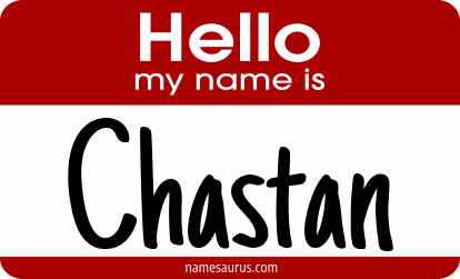 Hello my name is Chastan png download