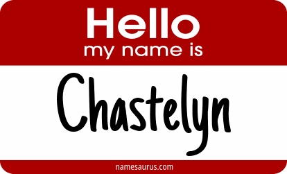 Hello my name is Chastelyn png download