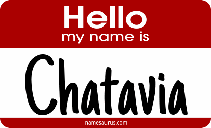 Hello my name is Chatavia png download