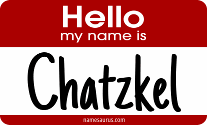 Hello my name is Chatzkel png download