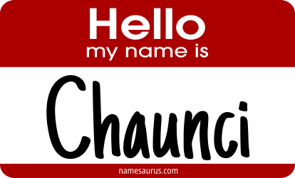 Hello my name is Chaunci png download