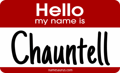 Hello my name is Chauntell png download