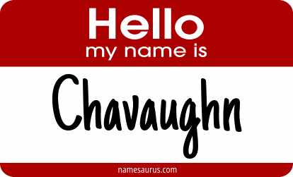 Hello my name is Chavaughn png download