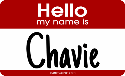 Hello my name is Chavie png download