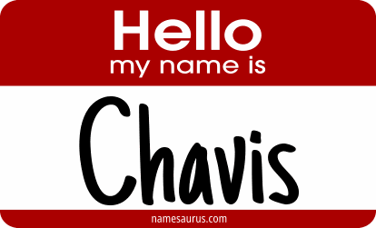 Hello my name is Chavis png download