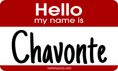 Hello my name is Chavonte png download