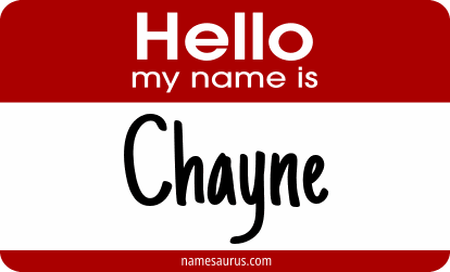 Hello my name is Chayne png download