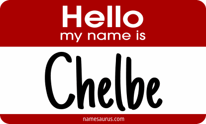 Hello my name is Chelbe png download