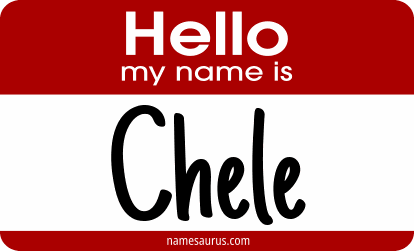 Hello my name is Chele png download