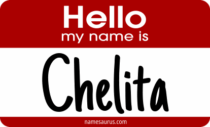 Hello my name is Chelita png download