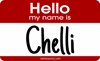 Hello my name is Chelli png download