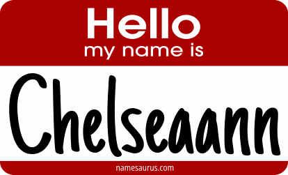 Hello my name is Chelseaann png download
