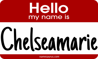 Hello my name is Chelseamarie png download