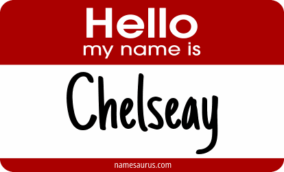 Hello my name is Chelseay png download