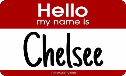 Hello my name is Chelsee png download