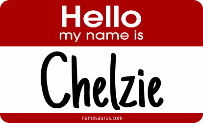 Hello my name is Chelzie png download