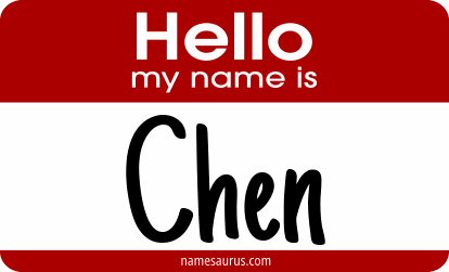 Hello my name is Chen png download