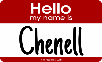 Hello my name is Chenell png download
