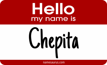 Hello my name is Chepita png download