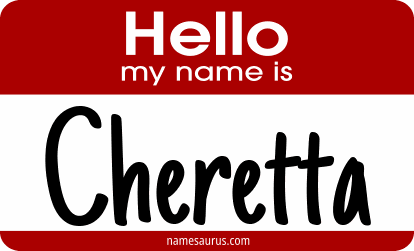 Hello my name is Cheretta png download