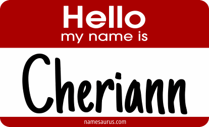 Hello my name is Cheriann png download
