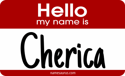 Hello my name is Cherica png download