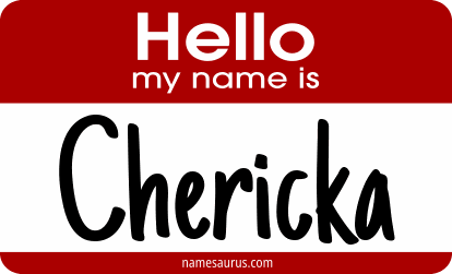 Hello my name is Chericka png download