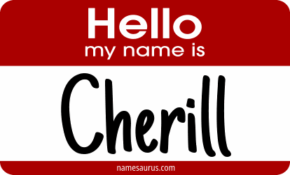 Hello my name is Cherill png download