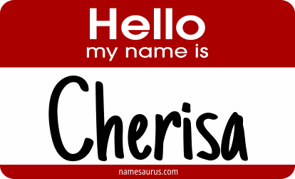Hello my name is Cherisa png download