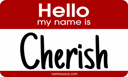 Hello my name is Cherish png download