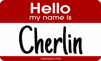 Hello my name is Cherlin png download