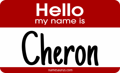 Hello my name is Cheron png download