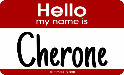 Hello my name is Cherone png download
