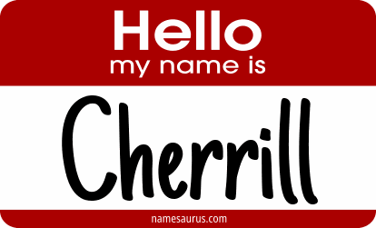 Hello my name is Cherrill png download
