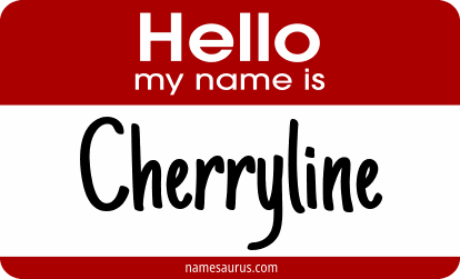 Hello my name is Cherryline png download