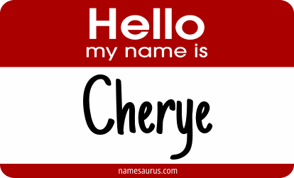 Hello my name is Cherye png download
