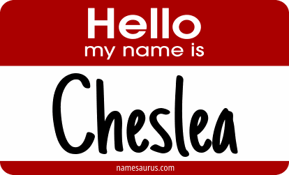 Hello my name is Cheslea png download