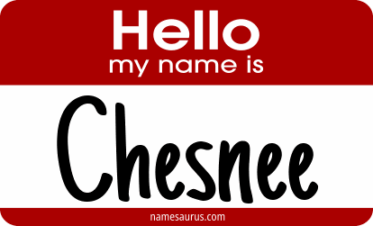 Hello my name is Chesnee png download