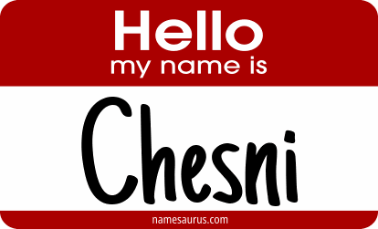 Hello my name is Chesni png download