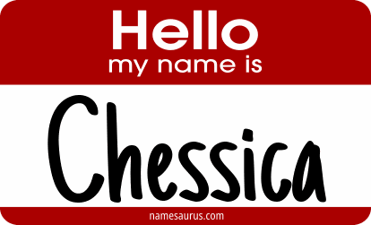 Hello my name is Chessica png download