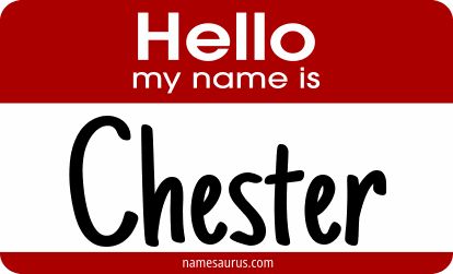 Hello my name is Chester png download