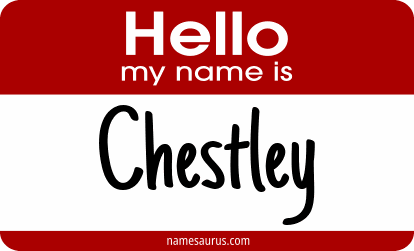 Hello my name is Chestley png download