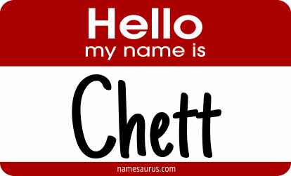 Hello my name is Chett png download