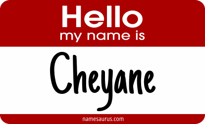 Hello my name is Cheyane png download