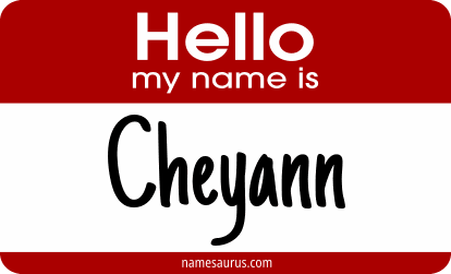 Hello my name is Cheyann png download